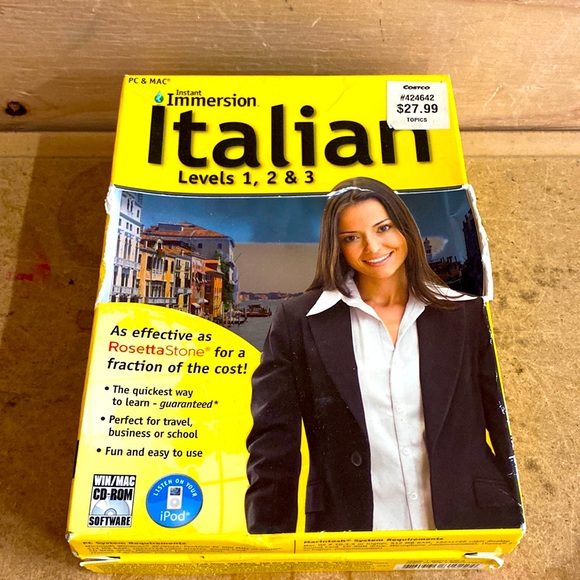 Instant Immersion Italian Levels 1,2 & 3 13CD - Picture 1 of 8